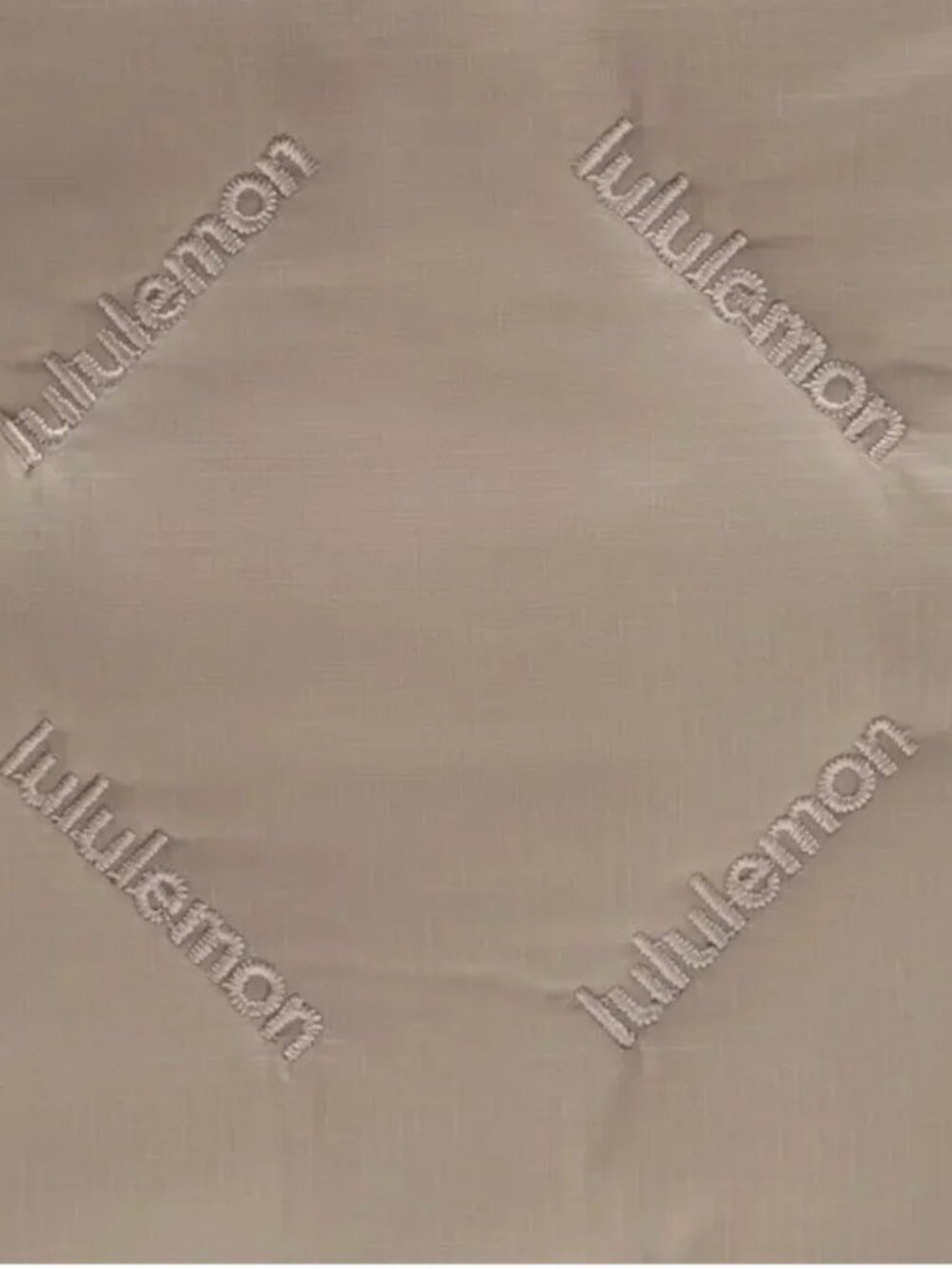 LULULEMON QUILTY PLEASURES TOTE BAG 12L WARM ASH GREY NEW - Picture 6 of 6